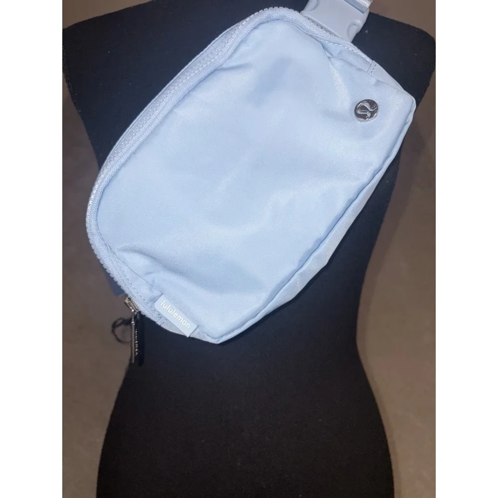 Lululemon Everywhere Belt Bag 1L Light Blue Pastel Fanny Pack Waist Bag OS